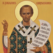 Helige Johannes Chrysostomos, övre raden/Pyhä Johannes Krysostomos, ylärivi