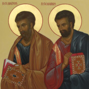 Heliga evangelisterna Matteus och Markus, Kungsdörren/Pyhät evankelistat Matteus ja Markus, Kuninkaanovi