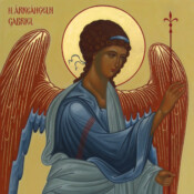 Den heliga ärkeängeln Gabriel i Kungsporten/Pyhä Ylienkeli Gabriel Kuninkaanovessa